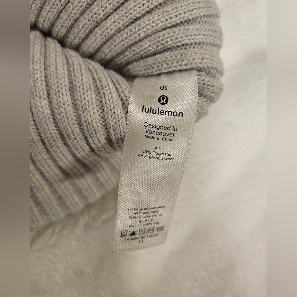 Lululemon From The Top Beanie - Gray - Picture 6 of 7
